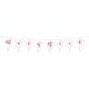 Baby Girl Rosa Skyer Babyshower vimpelrekke, 2m