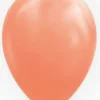 Ballonger Ensfarget Fersken, 25 stk