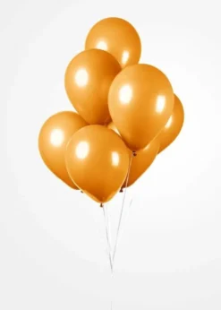 Ballonger Oransje, 30 cm, 10 stk