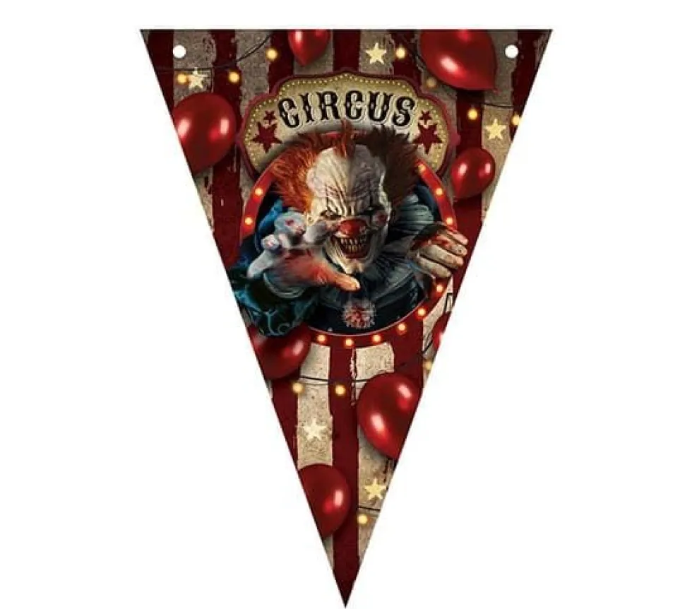 Banner Halloween Sirkus 300cm