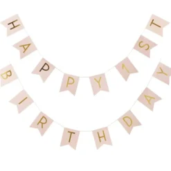Banner Happy 1. Birthday, 2,5m