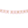 Banner Happy Birthday Rosa, 175 x 15 cm