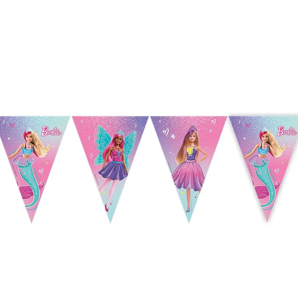 Barbie Fantasy Vimpelrekke med 9 vimpler