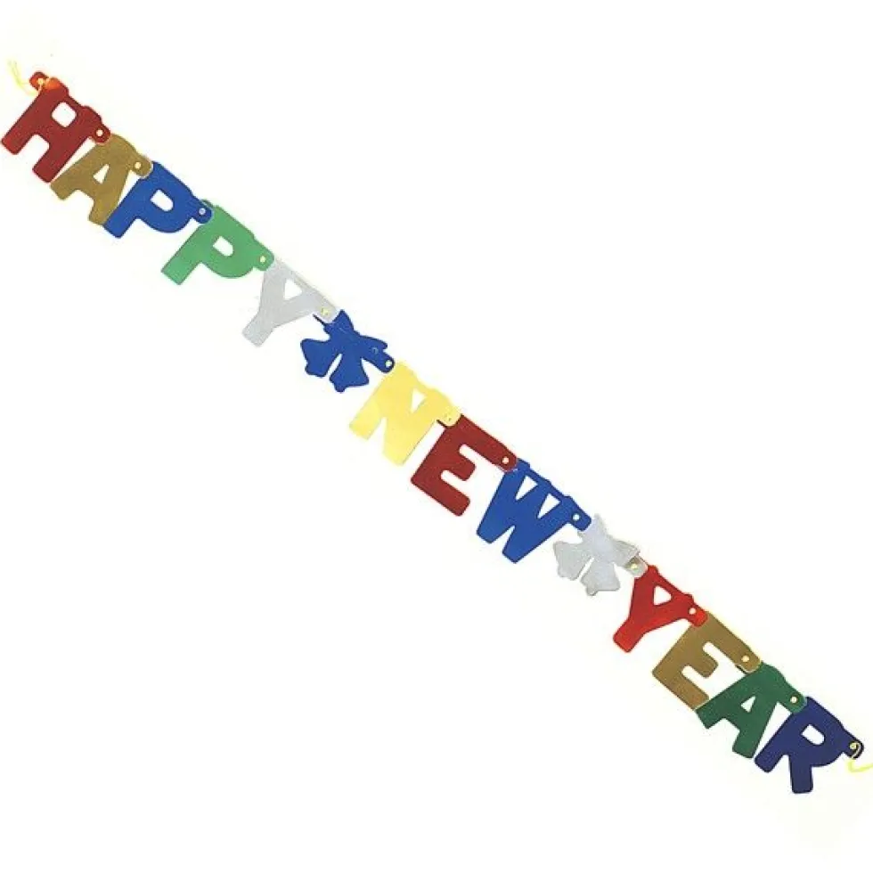 Bokstavgirlander, "New Year"