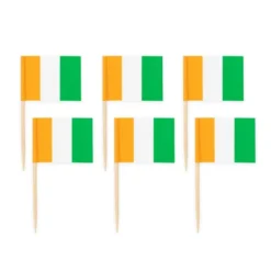 Cocktailflagg Irland 50 stk