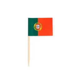 Cocktailflagg Portugal, 50 stk