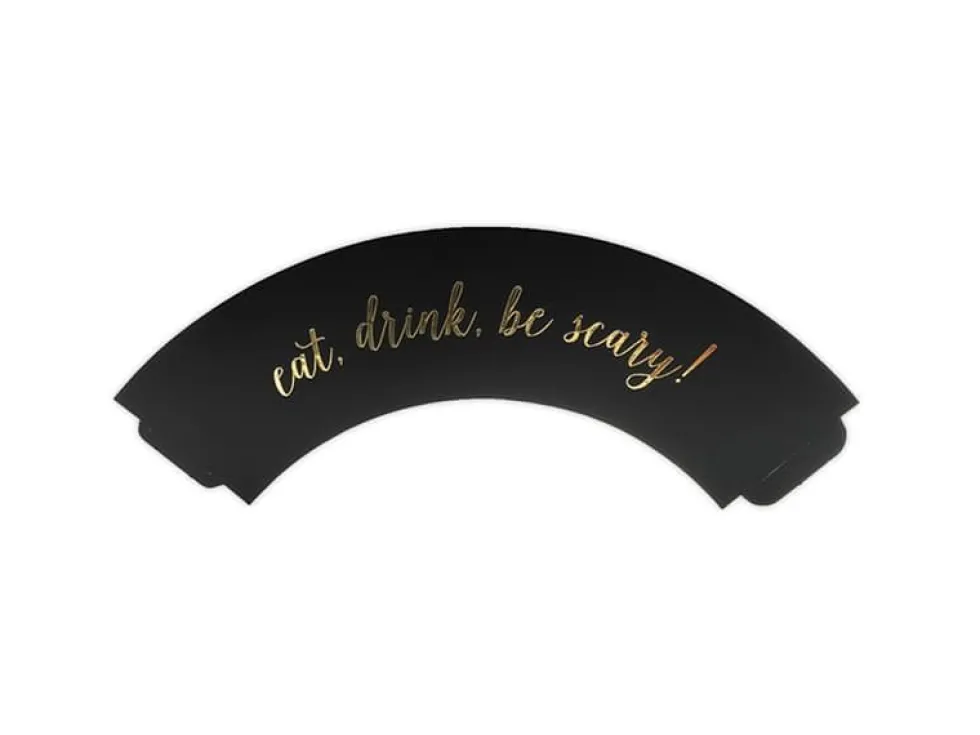 Cupcake Wrappers, Eat Drink Be Scary! 6 stk