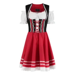 Dirndl Frieda Rød