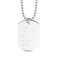 Dog Tag Halskjede