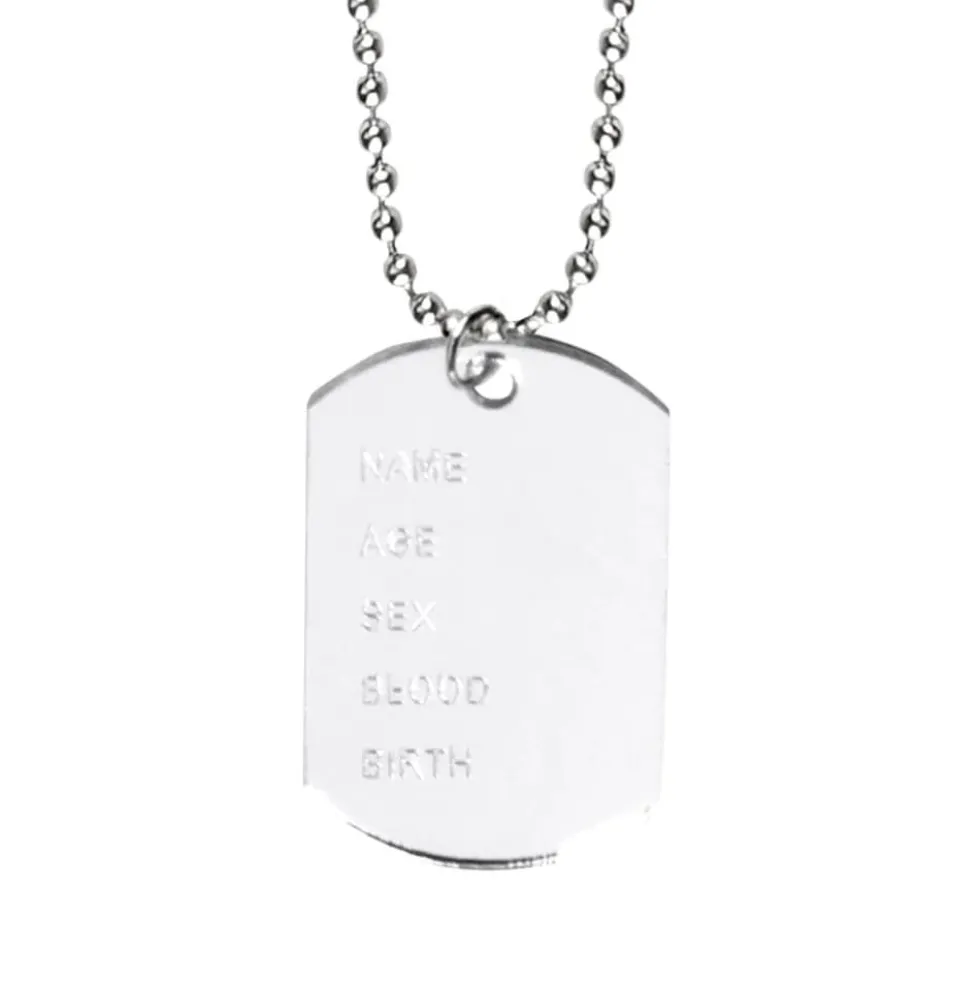 Dog Tag Halskjede