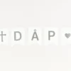 Dåp Banner i Sølv