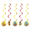 Dragon Ball Z Takdekor Swirls 5 stk