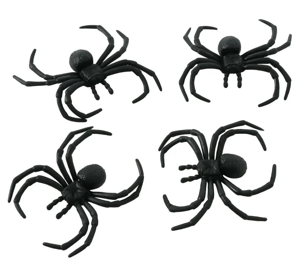 4 Edderkopper 8cm