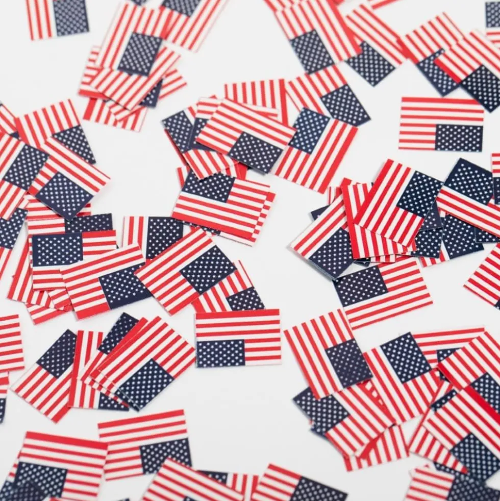 Flaggkonfetti USA, 150 stk