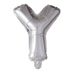 Folieballong Bokstav Sølv 41cm