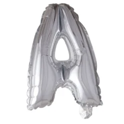 Folieballong bokstav sølv 102cm