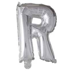 Folieballong bokstav sølv 102cm