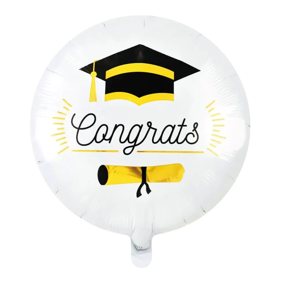 Folieballong Graduation Congratz, 45cm