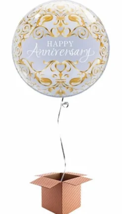 Folieballong Happy Anniversary, 56cm