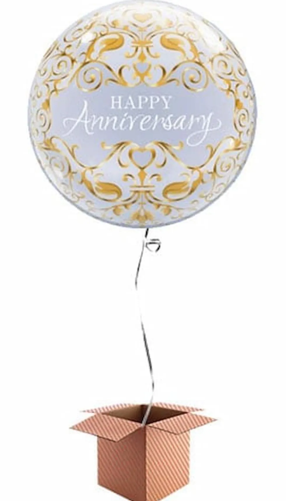 Folieballong Happy Anniversary, 56cm