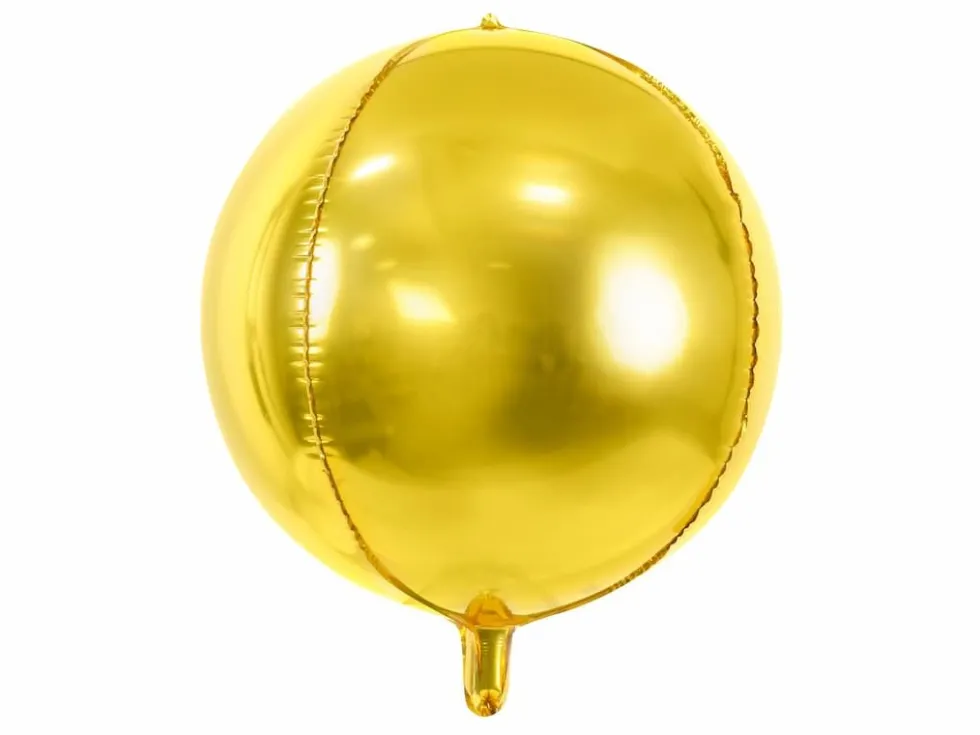 Folieballong Orb Ball, Gull