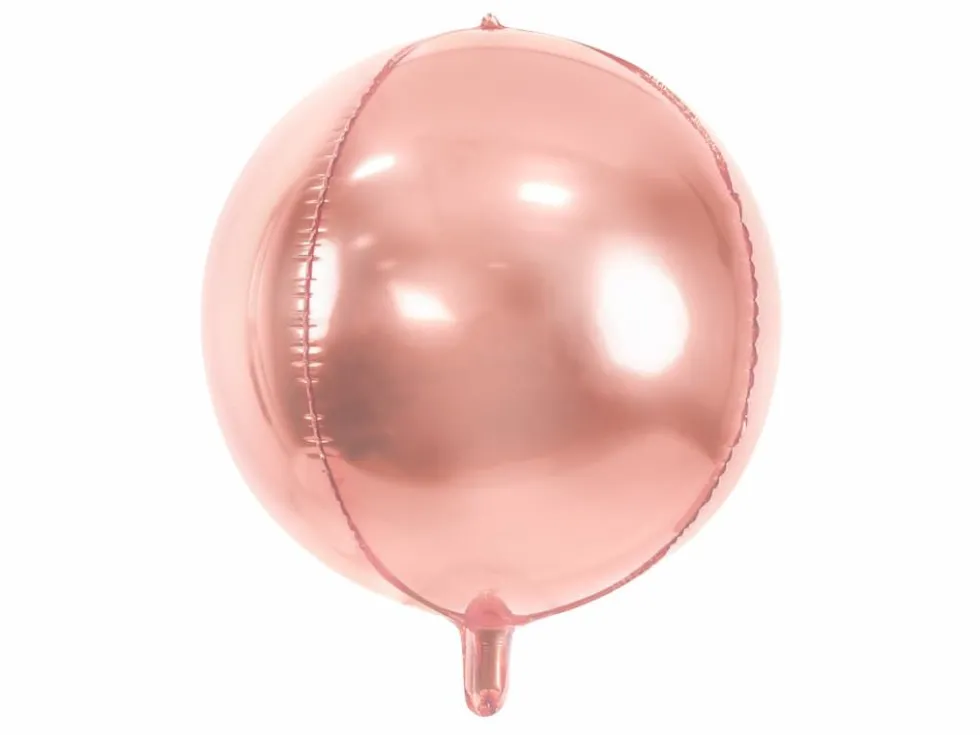 Folieballong Orb Ball, Rosegull