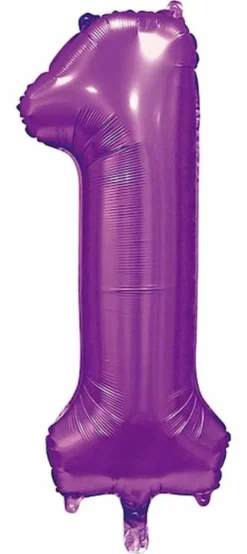 Folieballong tall sateng lilla 86 cm