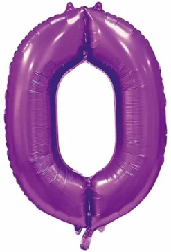 Folieballong tall sateng lilla 86 cm
