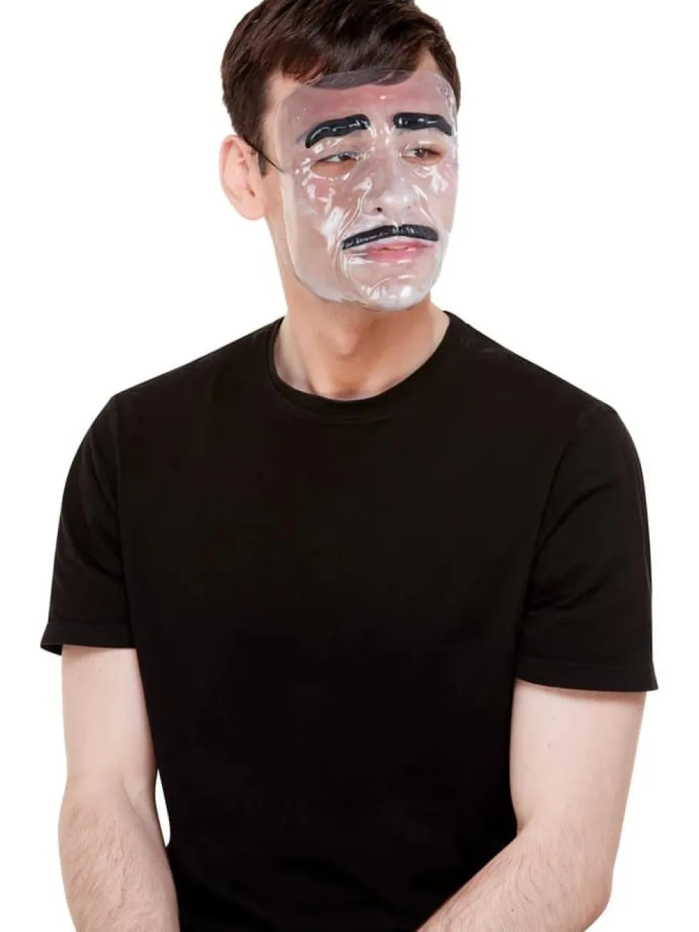 Gjennomsiktig maske mann