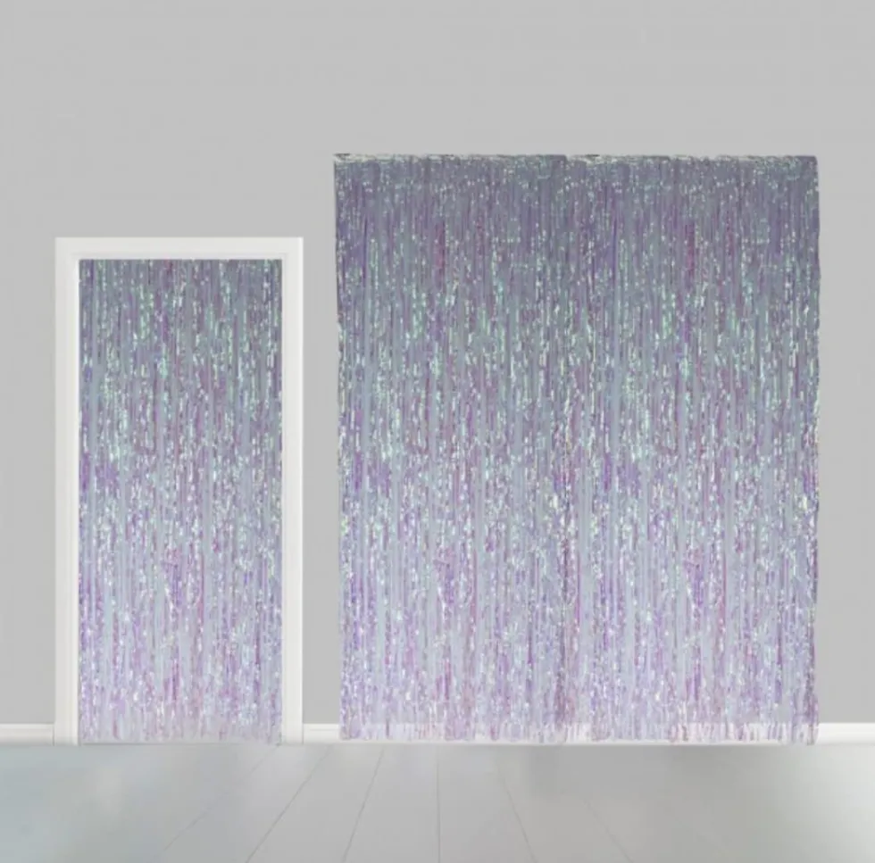 Glittergardin Iredecent 100 x 240 cm
