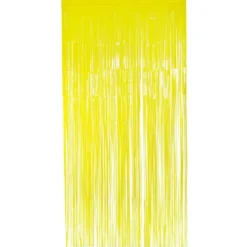 Glittergardin Neon Gul 100x200cm