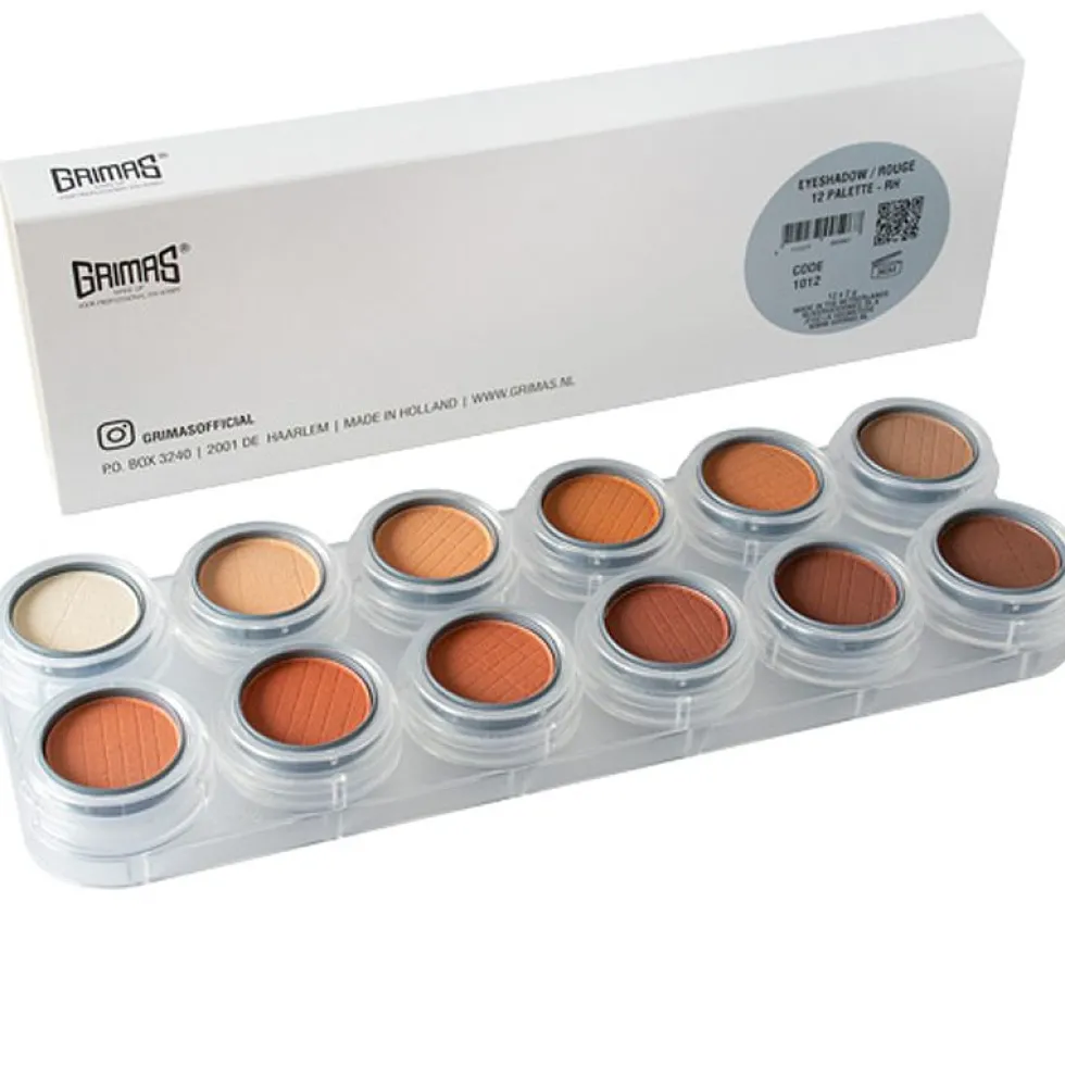 Grimas Eyeshadow Palette RH 12 farger