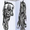 Grim Reaper Veggdekor i Plast 2 stk