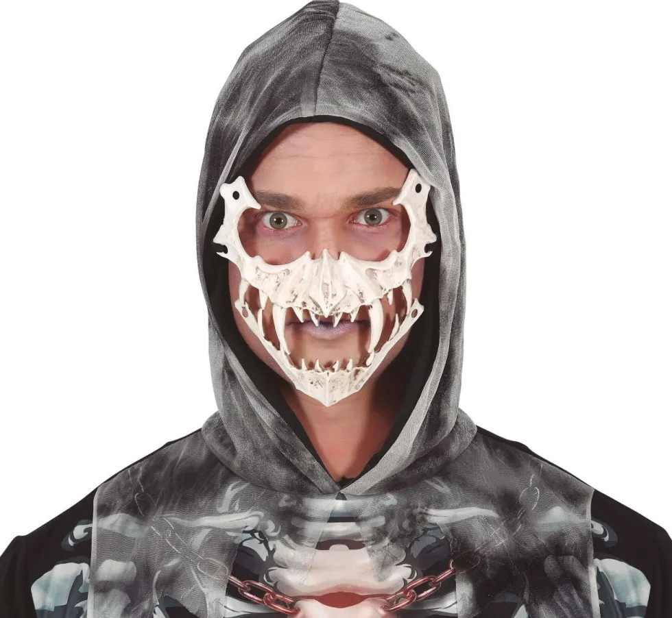 Halvmaske hodeskalle