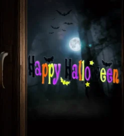 Happy Halloween Gel Window Sticker