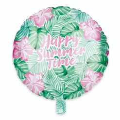 Happy Summer Time folie ballong 45cm
