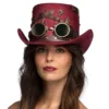 Hatt Keypunk, Burgunder med Briller
