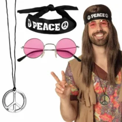 Hippie Sett Peace 3 deler