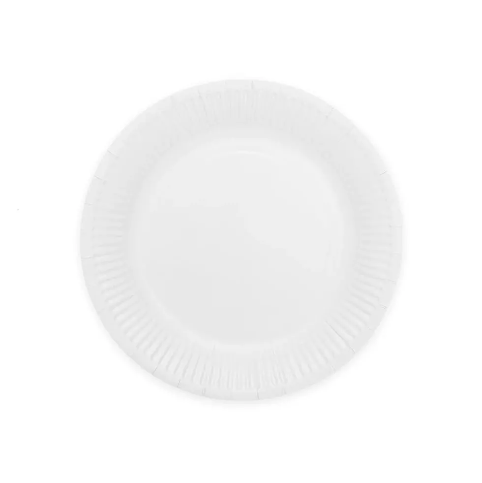 Hvite Tallerkener 8stk