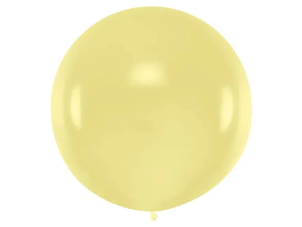 Jumbo Ballong, Pastel Cream, 1 m