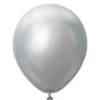 Kalisan Lateksballonger Mirror Silver, 30 cm, 10 stk