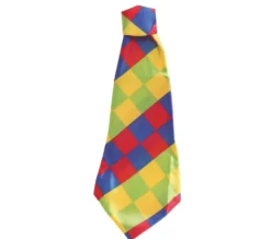 Klovneslips Rutete 55 cm