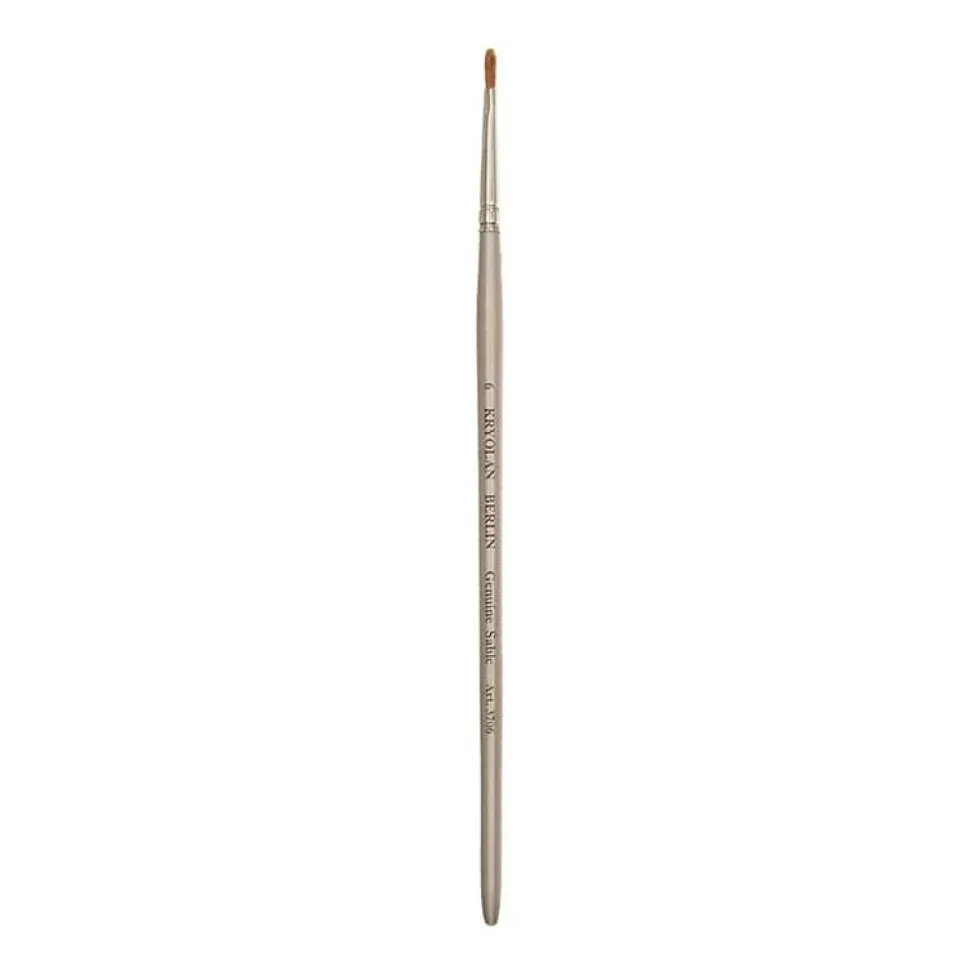 Kryolan Professional Filbert Pensel #6