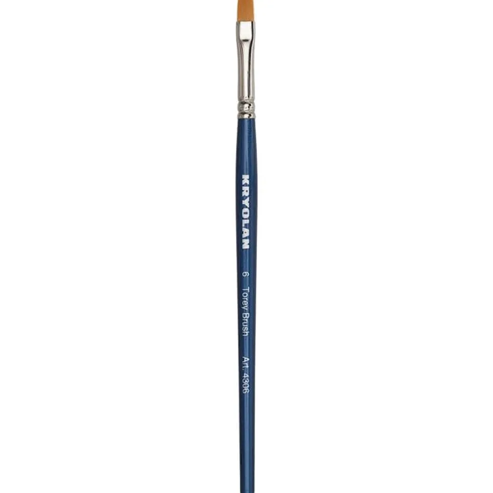 Kryolan Torey Flat pensel #6