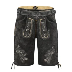 Lederhose Ludwig Antikk Geiteskinn