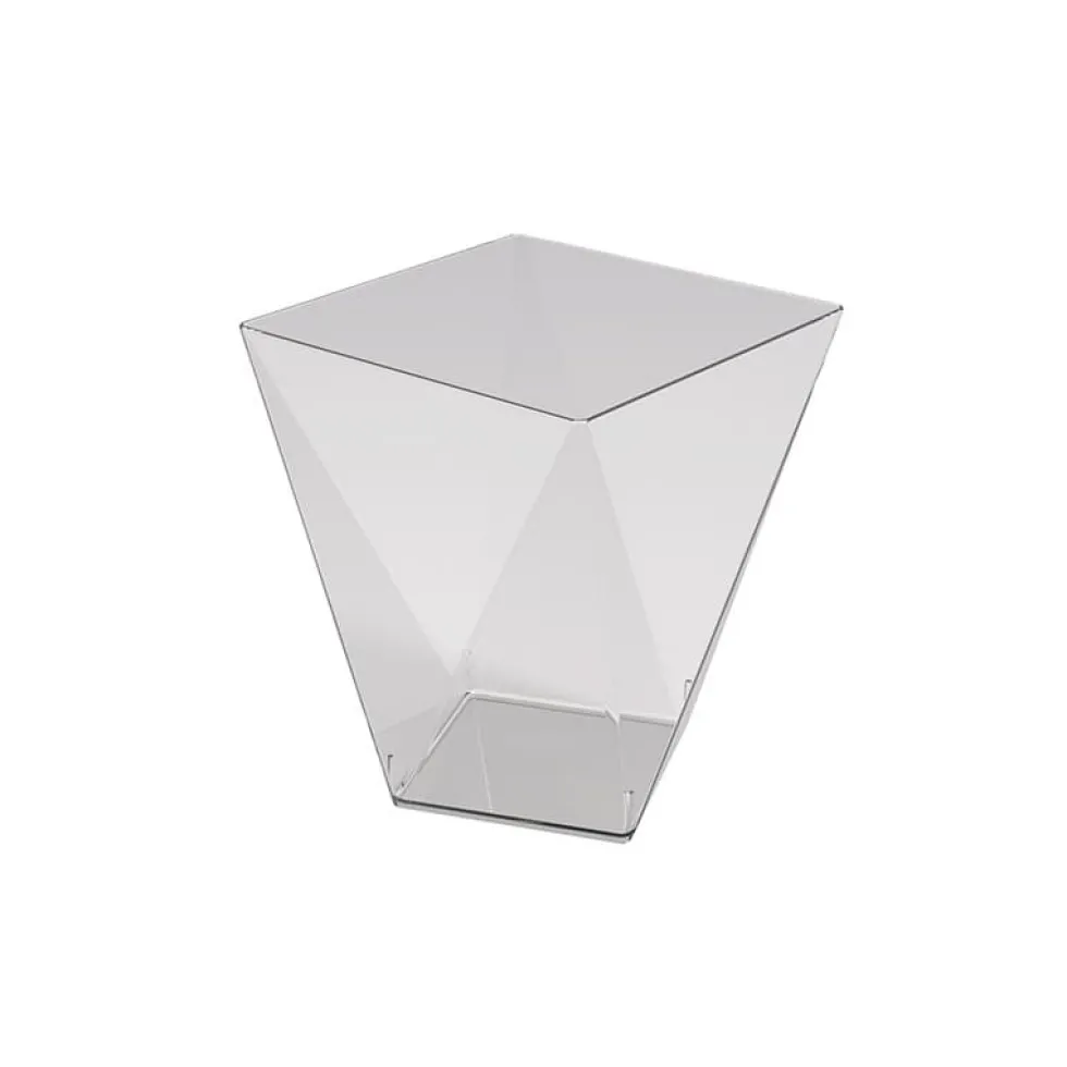 Liten diamantformet dessertskål, 25 stk.