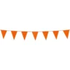 Mini Orange vimpelrekke 3 meter