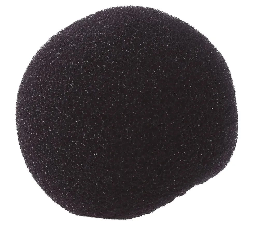 Nese Sort Skumgummi 5 cm