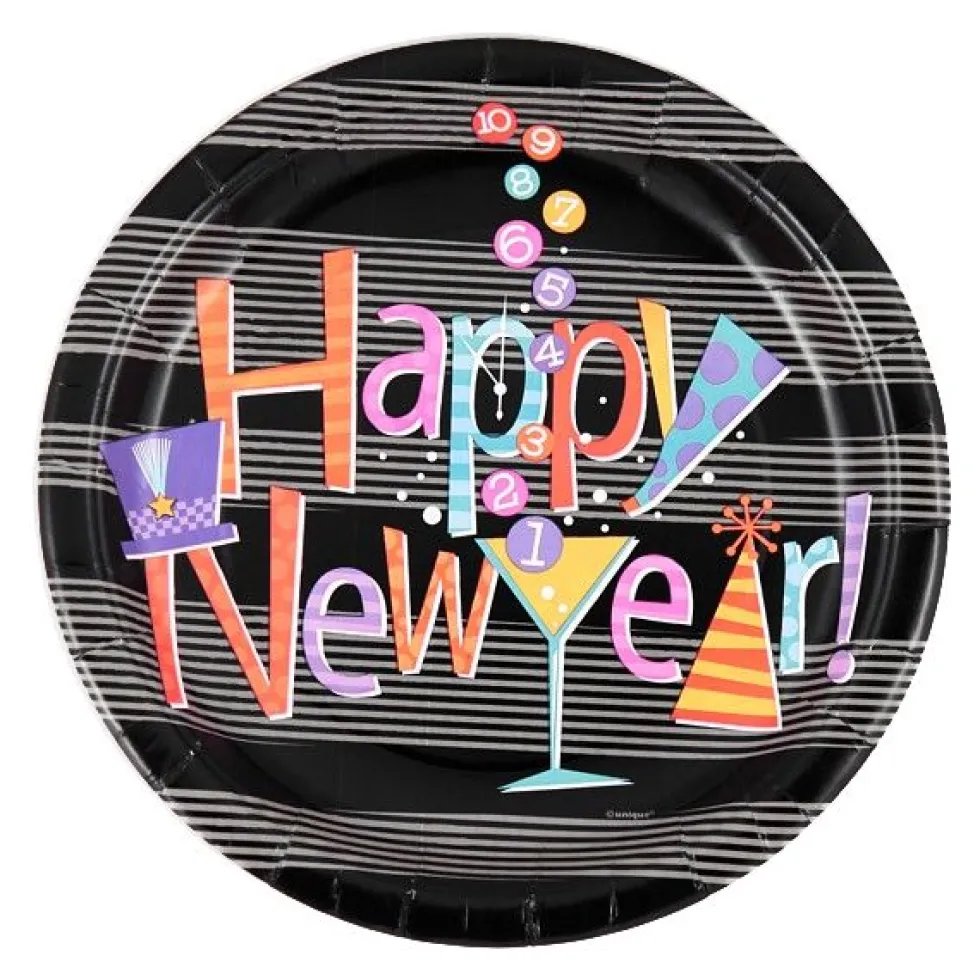 New Year Countdown, 8 tallerkener