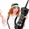 Oppblåsbar mobiltelefon 77 cm
